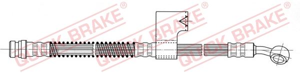 QUICK BRAKE Jarruletku 50.817